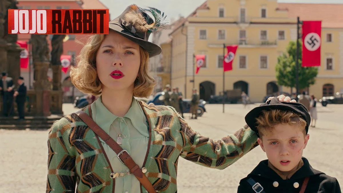 z filmu Jojo Rabbit natočeného v Žatci