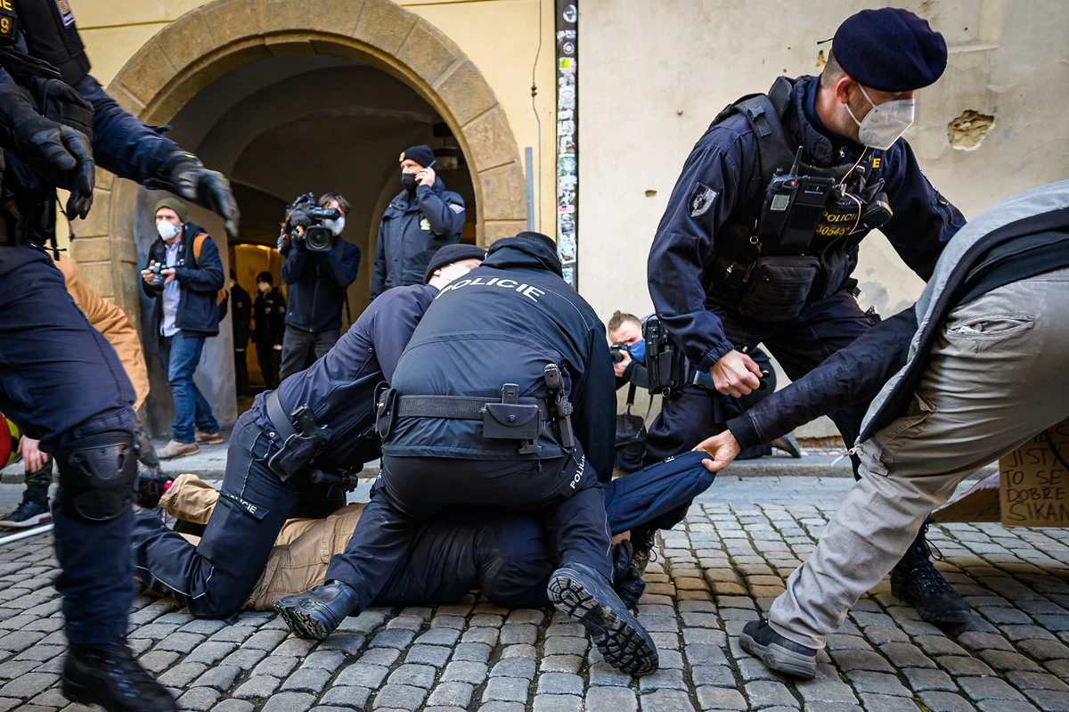 Nuda na chvíli zmizela, ale frustrace zůstává. Fotoreport z antirouškařské neděle 22 2021 03 07 chcipl pes 2400 zewlakk 8816