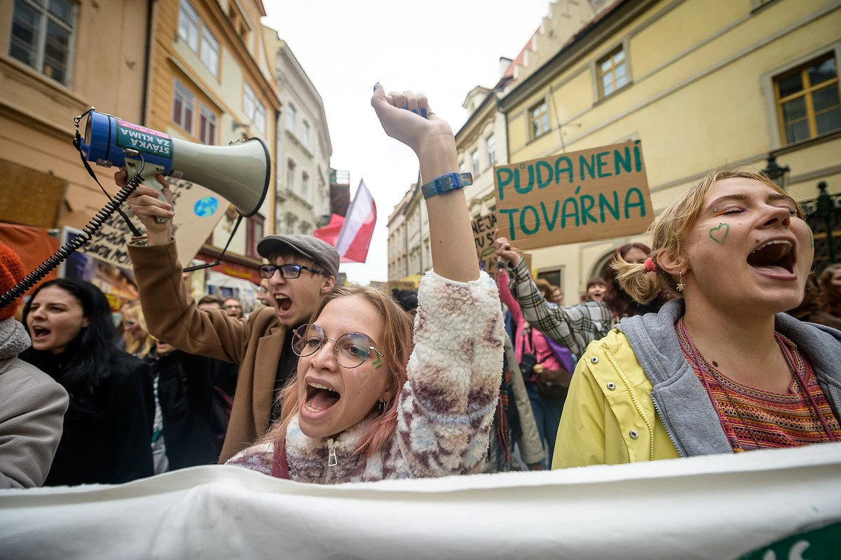Fotogalerie: Východoevropská stávka za klima 7 2022 10 21 FFF ZWL 6621