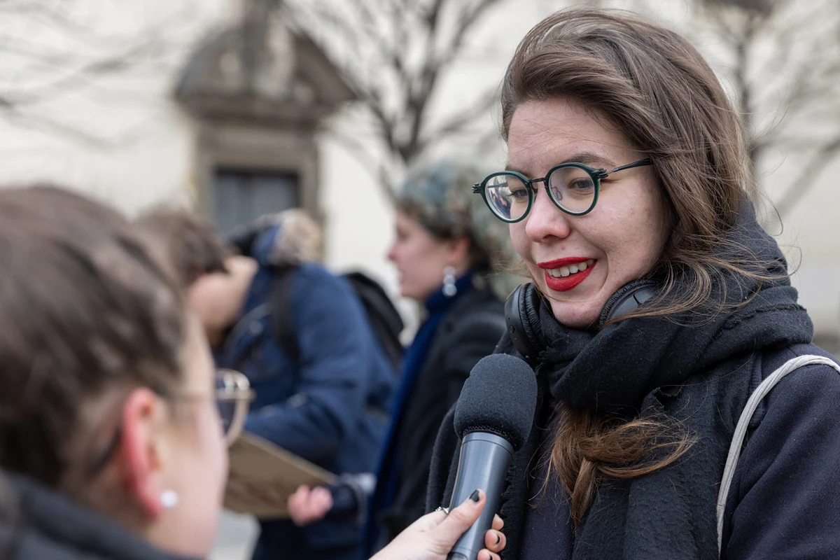 „Chci se učit, ne přežívat.“ Studující v Brně protestovali proti dalšímu zvýšení kolejného 9 MAJS1422