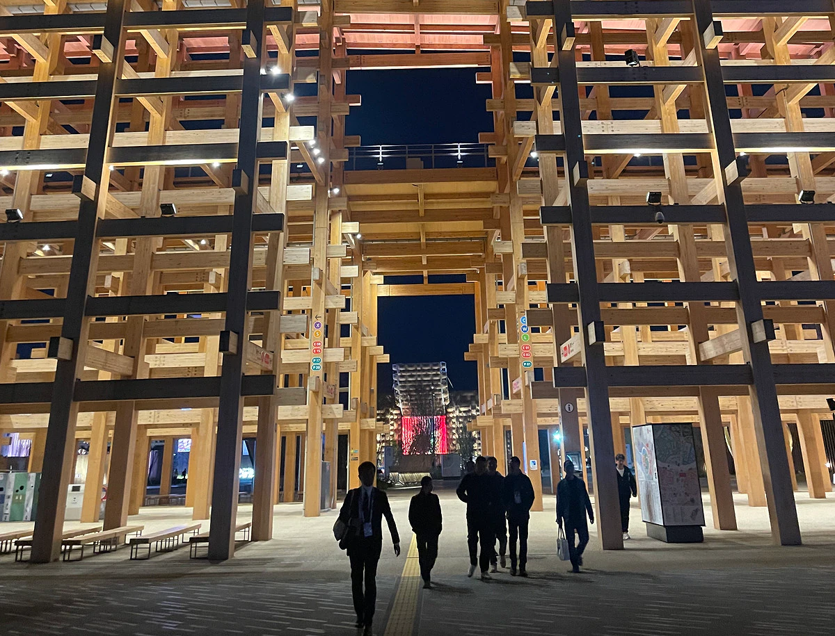 Expo 2025 se nese v duchu návratu národních států. Český pavilon provokuje otázkami o budoucnosti lidstva 2 Velky kruh dominanta Expa 2025