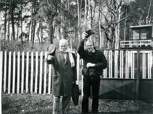 Bohumil Hrabal a Jaromir Pelc