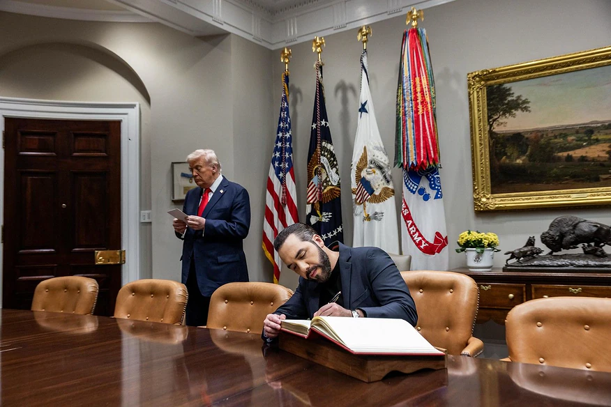 Trump El Salvador